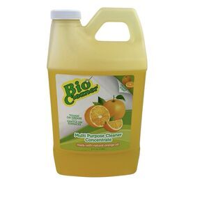 Bio Cleaner Multi Purpose Cleaner Concentrate 64 oz Bottle *Nearly Full* Orange